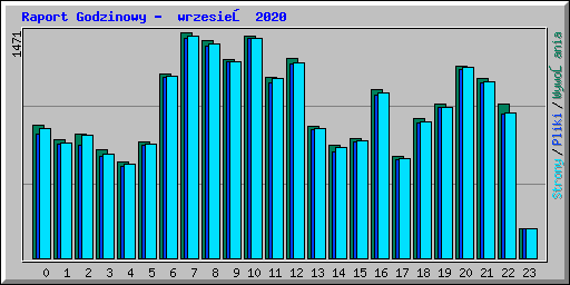Raport Godzinowy -  wrzesień 2020