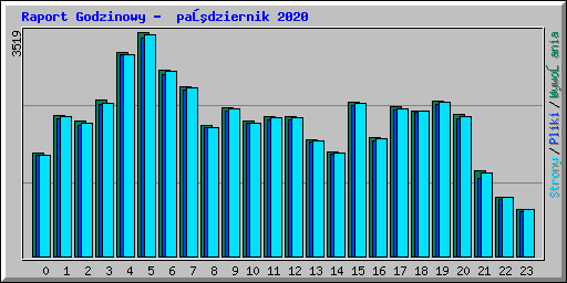 Raport Godzinowy -  październik 2020